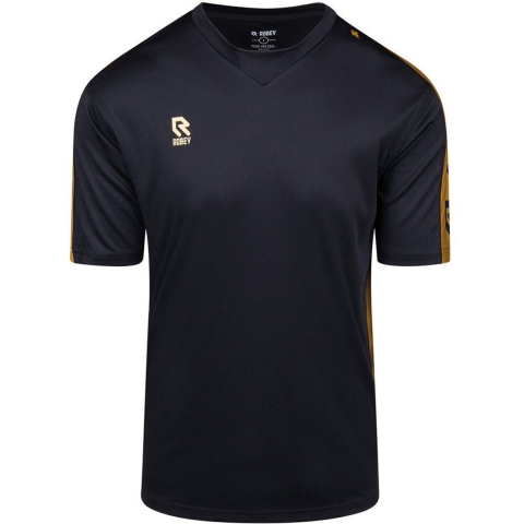 Robey RS1021 Performance Shirt - Black/Gold - XL