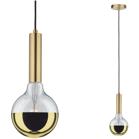 Paulmann Kine 79756 Hanglamp LED E27 Messing (geborsteld)