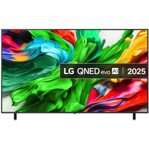LG Electronics 4K QNED evo AI QNED85 QNED-TV 218 cm 86 inch Energielabel D (A - G) Zwart