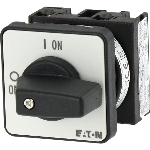 Eaton T0-1-102/E Nokkenschakelaar 20 A 1 x 90 ° Grijs, Zwart 1 stuk(s)