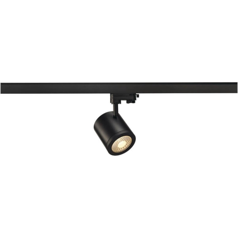 SLV Enola 152430 230V-railsysteem lamp 3-fasig LED vast ingebouwd 9 W LED Zwart
