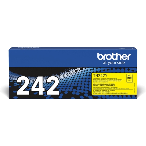 Brother Toner TN-242Y Origineel Geel 1400 bladzijden TN-242 Y