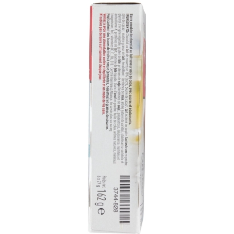 3x Modifast Protein Shape Reep Chocolade-Kokos 6 x 27 gr