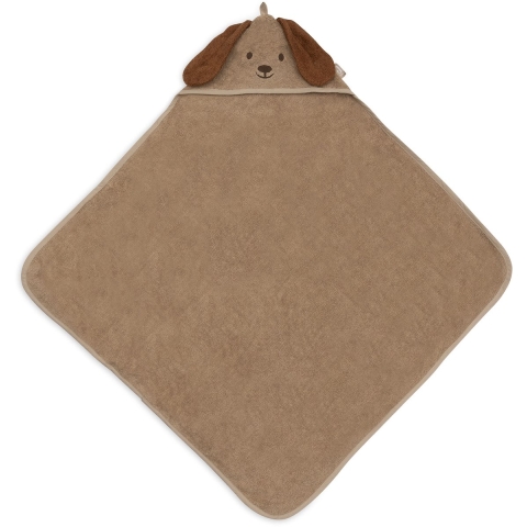 Badcape Jollein Badstof 75x75 Diego Dog
