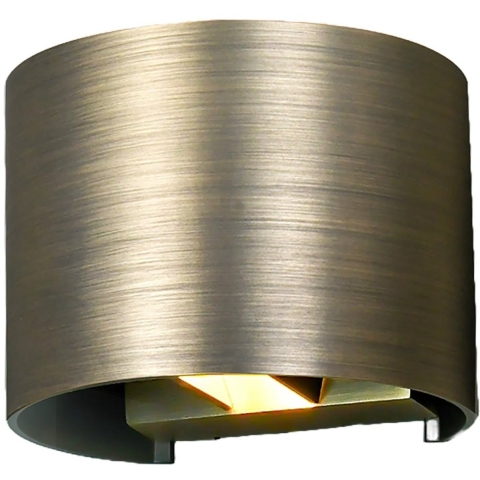 Artdelight Gyro - Wandlamp - 11,2 X 13 X 9,7 Cm - Antiek Brons