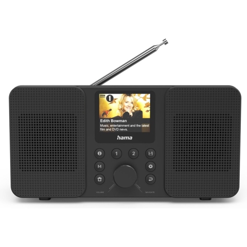 Hama Internetradio HiFi-tuner Zwart