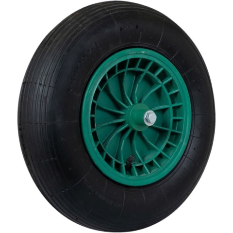 Benson Kruiwagen met as - belastbaar tot 180 kg - kruiwagenband -