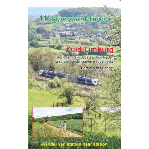 11 stationswandelingen in Zuid-Limburg (Paperback)