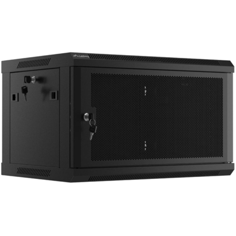 Lanberg WF01-6406-23B rack 6U Wandrek Zwart
