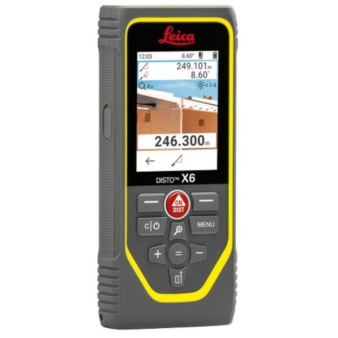 Leica Disto X6 Afstandsmeter In Tas - Bluetooth - 250m - IP65