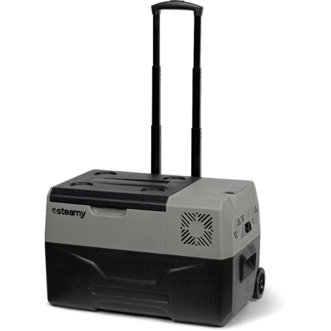 Steamy SECCX30 - Compressor Koelbox op Wielen - 28 liter - 20ºC tot +20ºC - Grijs
