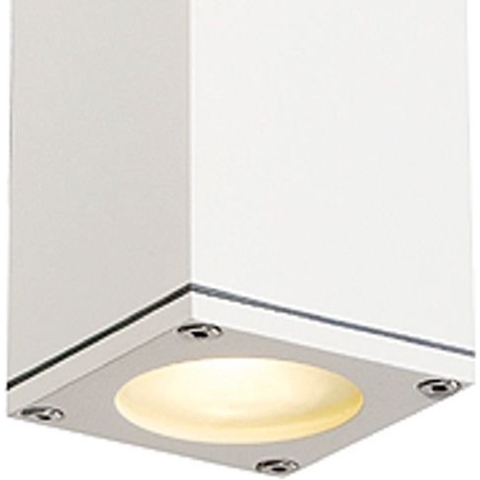 SLV Theo Up & Down 229531 Buitenlamp (wand) Halogeen, LED GU10 70 W Wit