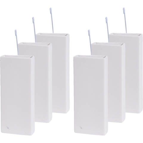 Waterverdamper radiator - 10x - wit - 20 cm - dolomiet - luchtbevochtiger -