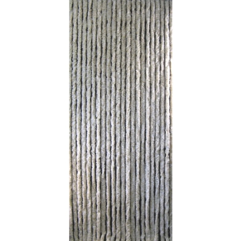 Vliegengordijn - kattenstaart - creme gemeleerd - 90 x 220 cm - deurgordijn -
