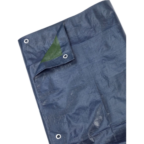 Kreator KRT660108 Dekzeil -8 x 12 m - 70 gr/m -blauw/groen