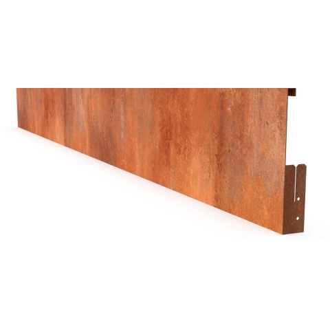 Cortenedge kantopsluiting gezet 2200x2x290 mm - Geroba