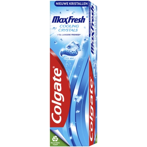 6x Colgate Tandpasta Max Fresh Cooling Crystals 75 ml