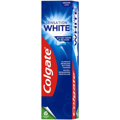 6x Colgate Tandpasta Sensation White 75 ml