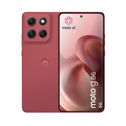 Motorola Moto G86 5g - Red 512 Gb Rood