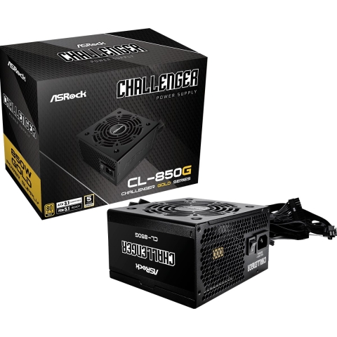ASRock 90-UXC085-GNEAAA PC-netvoeding 850 W ATX 80 Plus Gold