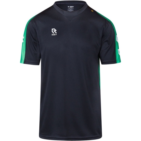 Robey RS1021 Performance Shirt - Black/Green - XXL