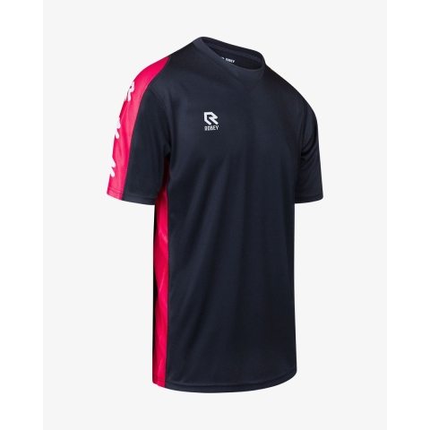 Robey RS1021 Performance Shirt - Black/Red - XXL