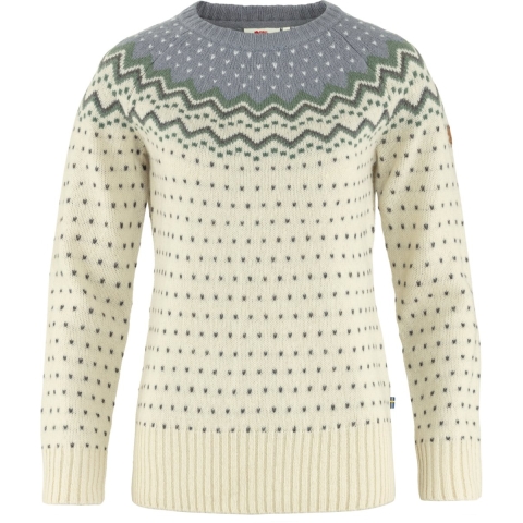 Fjällräven Damestrui Övik Knit Sweater W, grijs, Maat: S