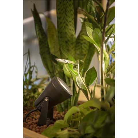 SLV 1004757 SAMRINA LED-tuinlamp GU10 Zwart