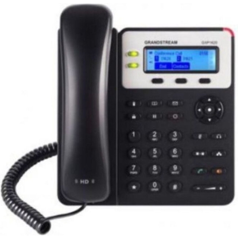 Grandstream GXP1625 - VoIP-telefoon - 2,95"scherm - 200x belgeschiedenis - 500x telefoonboek