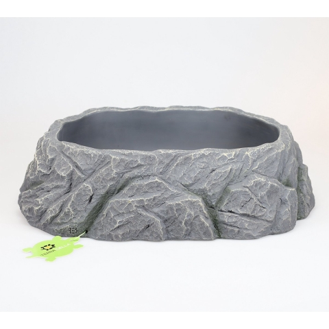 Terra Della Big Bowl Badschaal Grijs L - 41x30,5x11cm