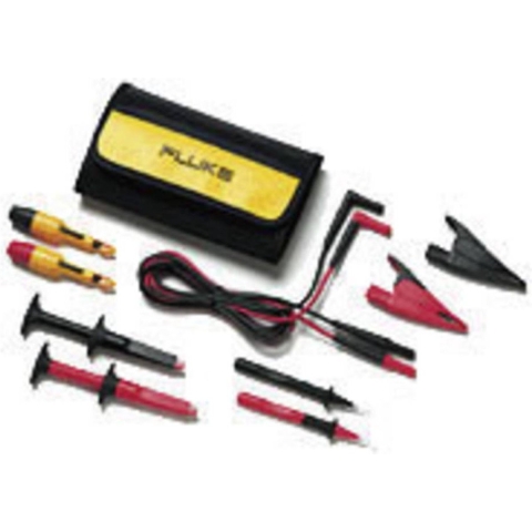 Fluke TLK281-1 Veiligheidsmeetsnoerenset Banaanstekker 4 mm Banaanstekker 4 mm 1.50 m Zwart, Rood 1 stuk(s)
