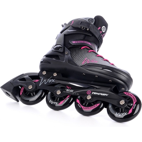Tempish Wox 84 - Skeelers - 84mm wielen - Zwart - Paars - Dames