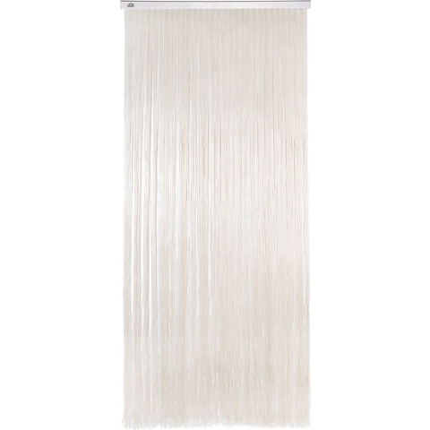 Livn Deurgordijn Lines wit 90x230cm Vliegengordijn - Voor een maximale deuropening van 90 x 231,5 cm - Eenvoudig in te korten