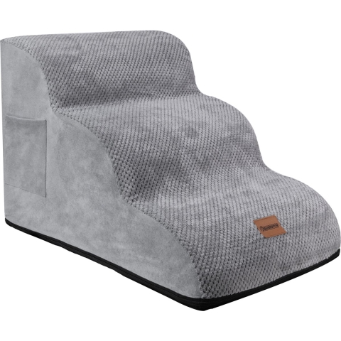 Hondentrapje voor honden - Hondentrap - Honden opstapje - 3 treden - 40 x 60 x 40 - extra stevig en comfortabel - 30D materiaal