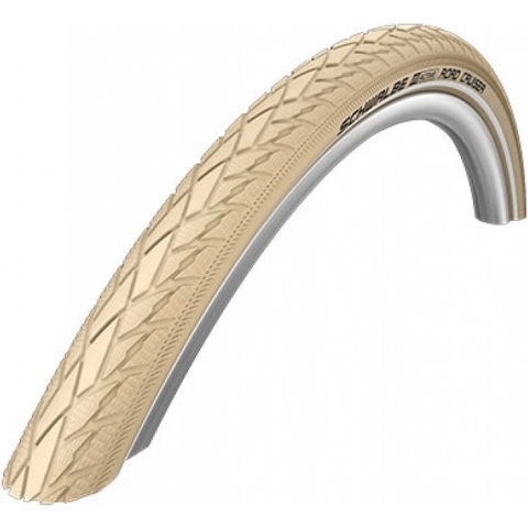 Schwalbe Buitenband - Road Cruiser - 28 inch x 1.60 - Creme Reflecterend
