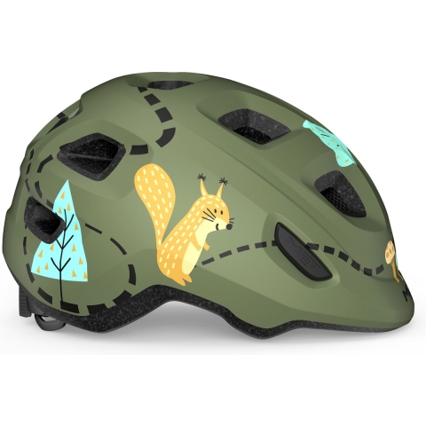 MET Hooray - Kinderhelm - Extra bescherming fontanel - Groen (XS/S 46-52cm)