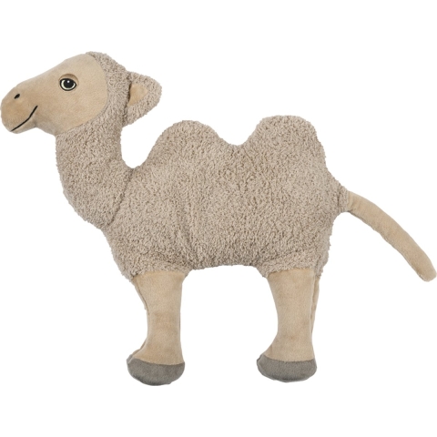 Warmte/magnetron opwarm knuffel - Kameel - lichtbruin - 34 cm - pittenzak -
