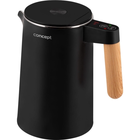 Concept RK3301 - Elektrische Waterkoker - Temperatuurregeling 45-100°C - Zwart