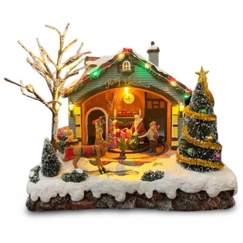 Kerstman Geeft Cadeaus - Oosterik home