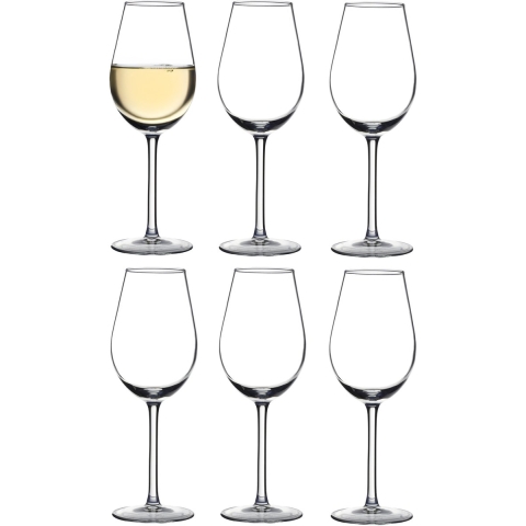 Vicrila wijnglazen Cabernet - 12x stuks - voor rode en witte wijn - 310 ml -