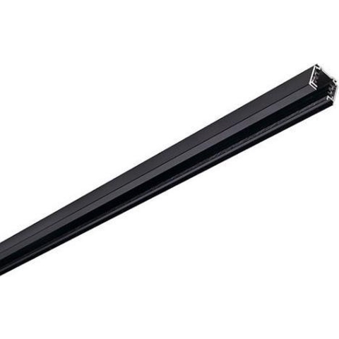 Eutrac 145200 230V-railsysteemcomponenten Rail Contactrail Zwart