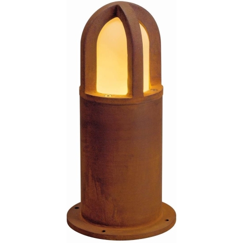 Staande buitenlamp Spaarlamp E27 11 W SLV Rusty Cone 40 229431 IJzer (geroest)