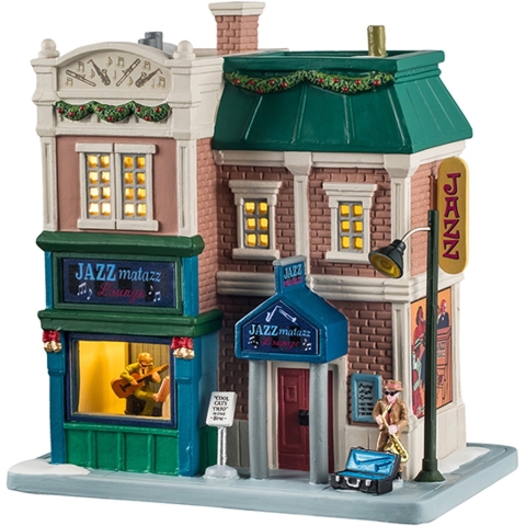 Kerstdorpminiatuur Jazzmatazz Lounge 15x22x28 cm - Lemax