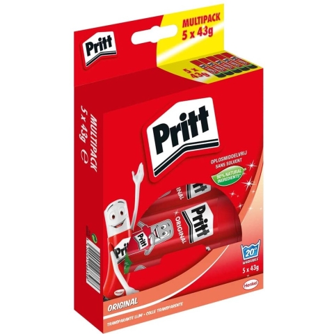 Pritt Plakstift Original 5 x 43 gr