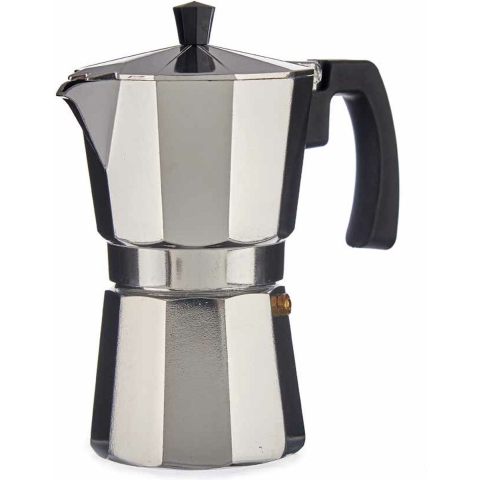 Kinvara Percolator Italiaans koffiezetter - Aluminium - zilver - 300 ml -