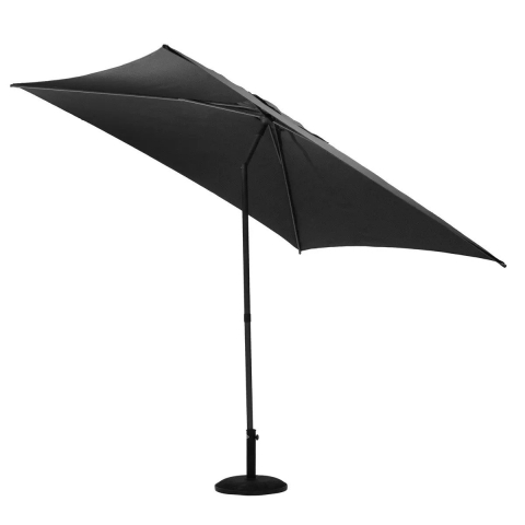 Hespiride tuin Parasol Joya - antraciet - D250 x H229 cm - Steel 38 mm -