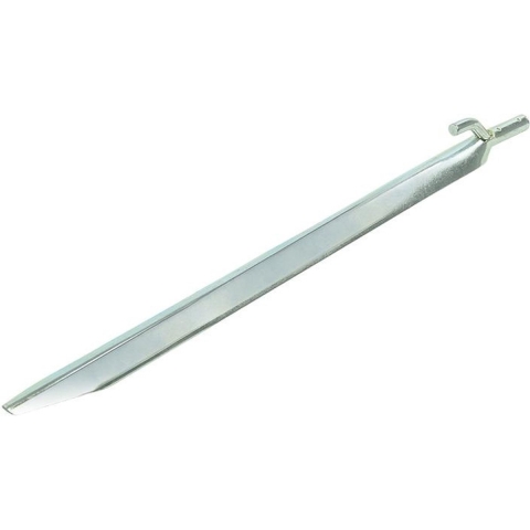 Tentharingen - 18x stuks - grondpennen - 30 cm - metaal - met haak -