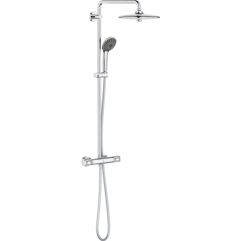 GROHE Vitalio 260 Regendouche - met thermostaatkraan - CoolTouch - chroom - 27298003