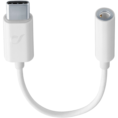 Cellularline Cellular-line Adapter Aux-in-naar-usb-c Wit
