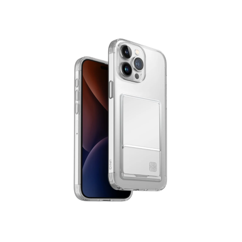 Uniq Air Fender Id-hoesje Voor Apple Iphone 15 Pro Max Transparant